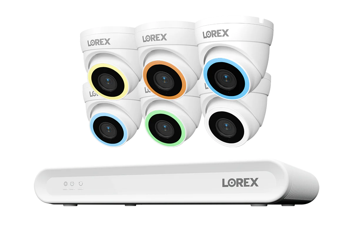 Lorex Connect V Series 4K 8-Channel Wired NVR System with V5 4K PoE Turret Cameras - 1TB - Image 14