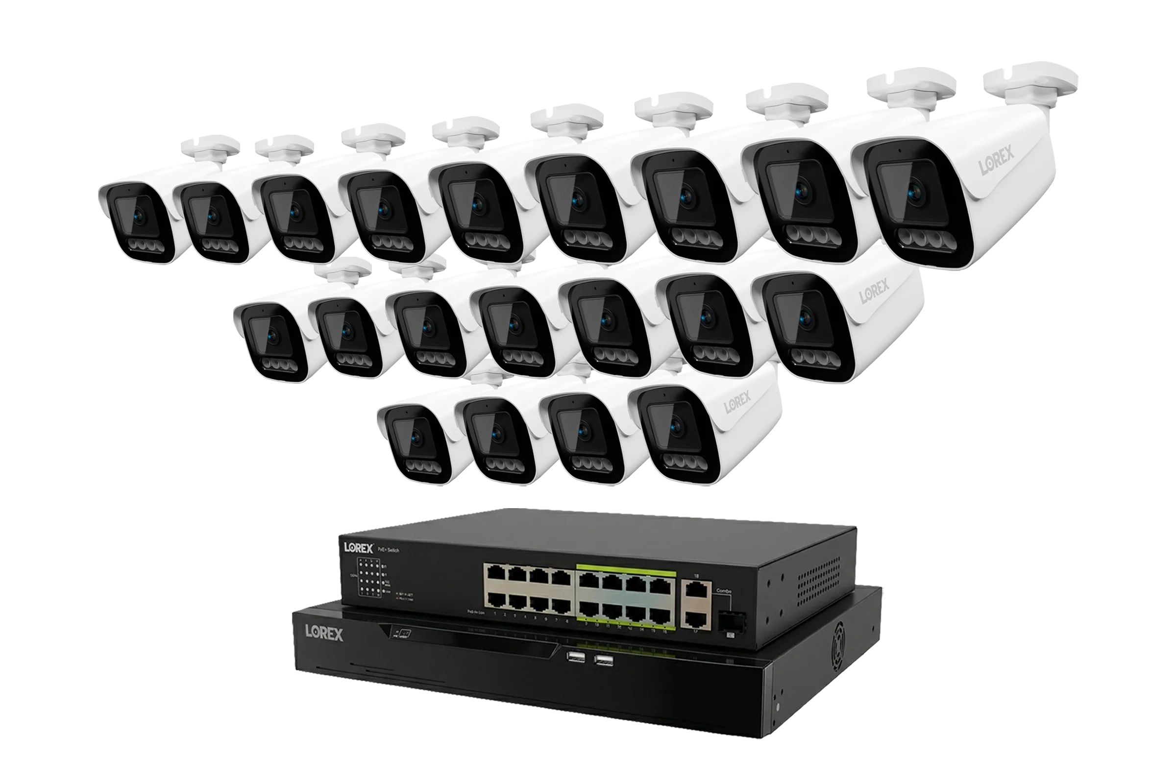 Lorex Connect X Series 4K 32-Channel Wired NVR System with X3 Bullet Security Cameras - 8TB - Image 16