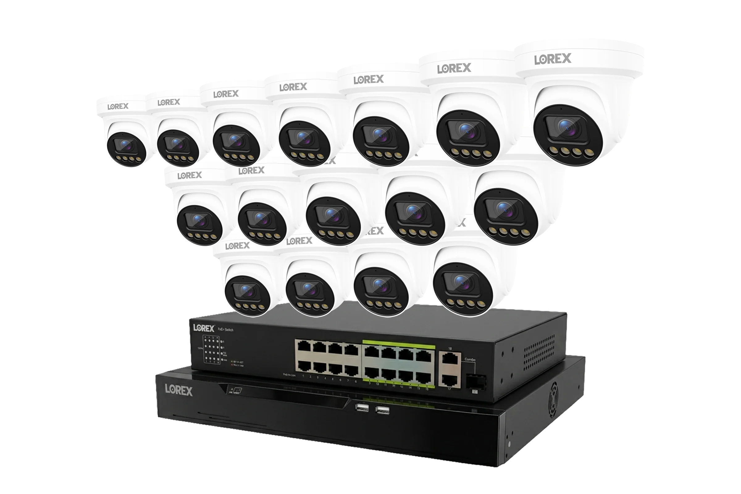 Lorex Connect X Series 4K 32-Channel Wired NVR System with X3 Turret Security Cameras - 8TB - Image 15