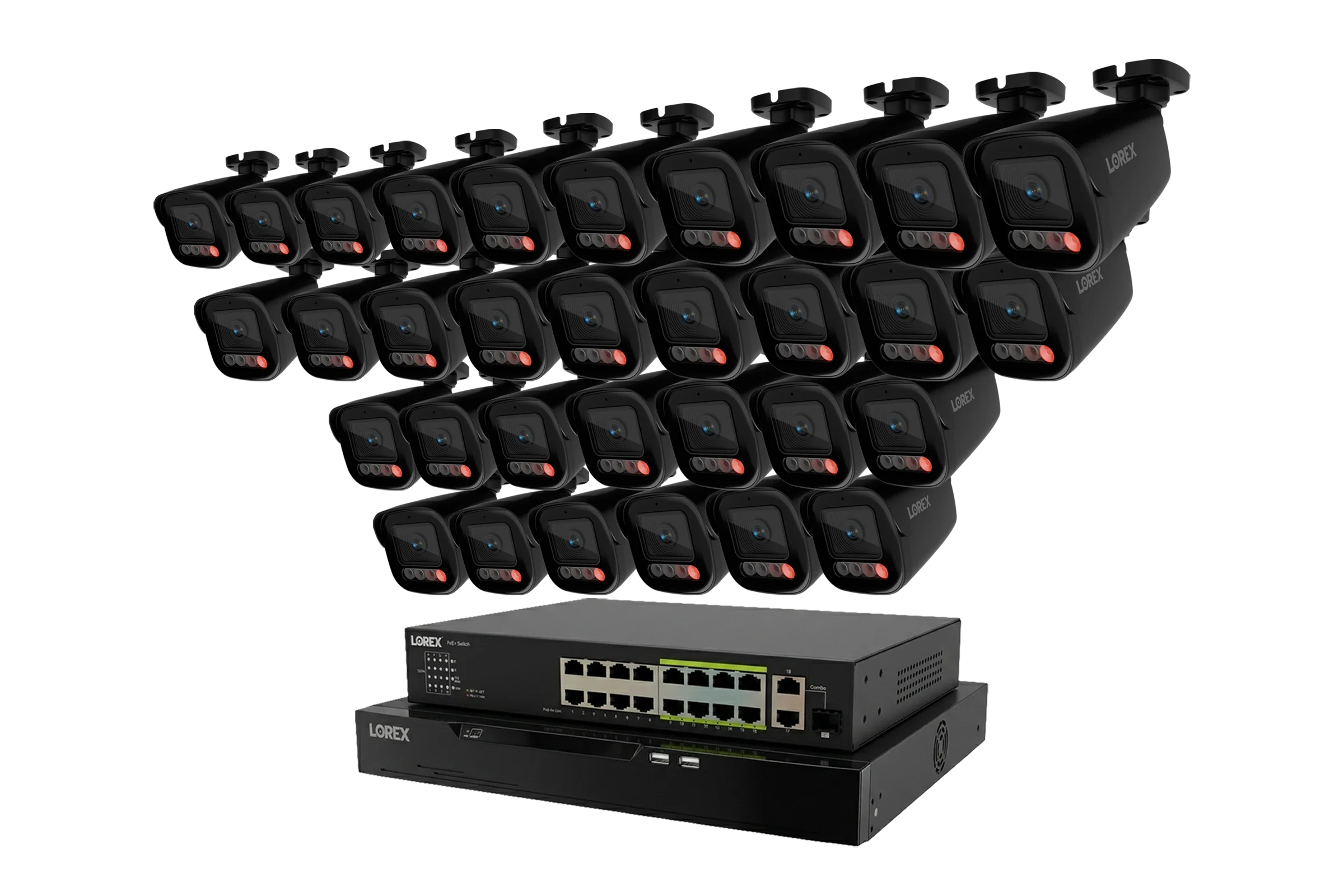 Lorex Connect X Series 4K 32-Channel Wired NVR System with X5 Bullet Security Cameras - 8TB - Image 14