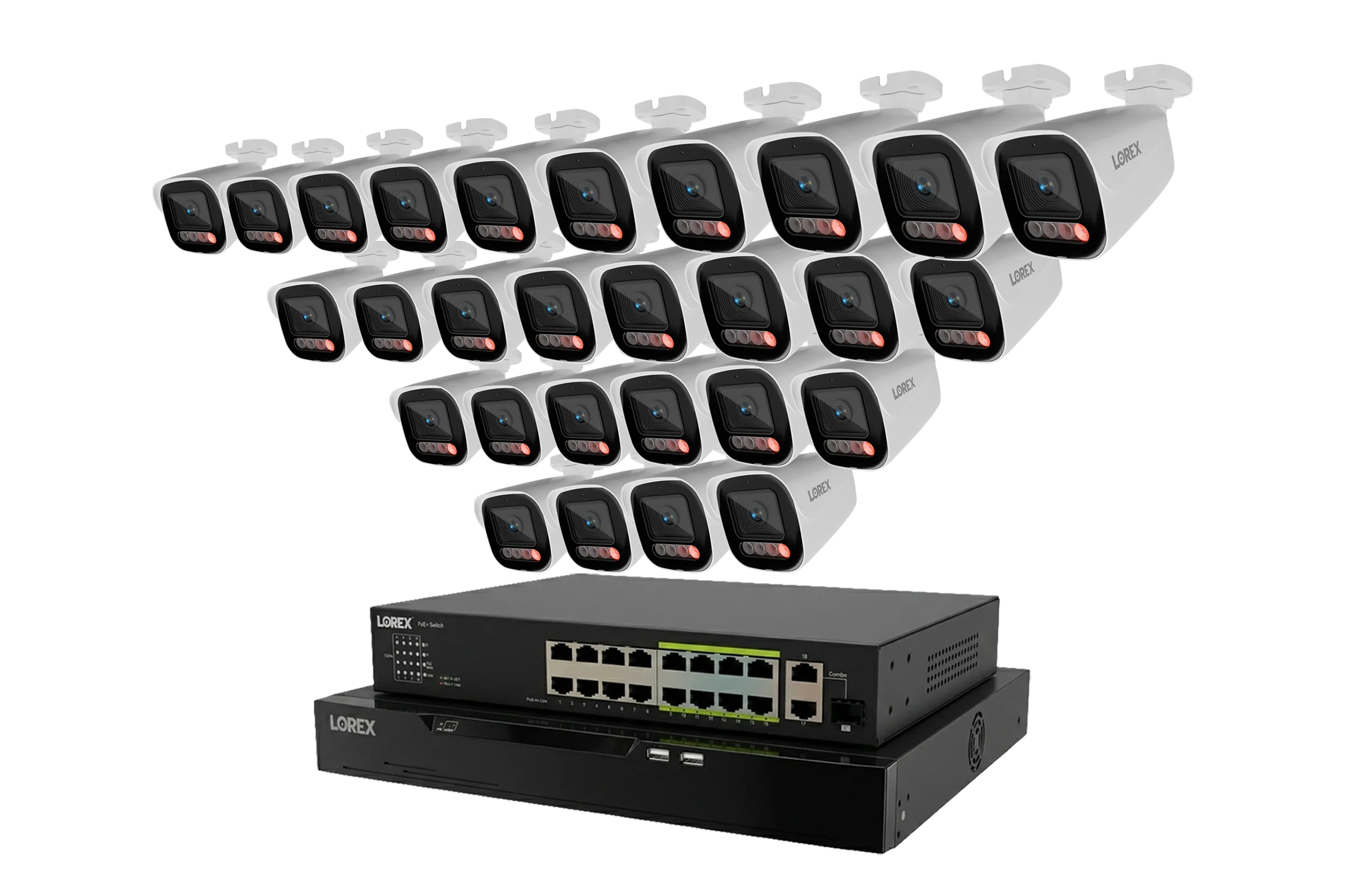 Lorex Connect X Series 4K 32-Channel Wired NVR System with X5 Bullet Security Cameras - 8TB - Image 18