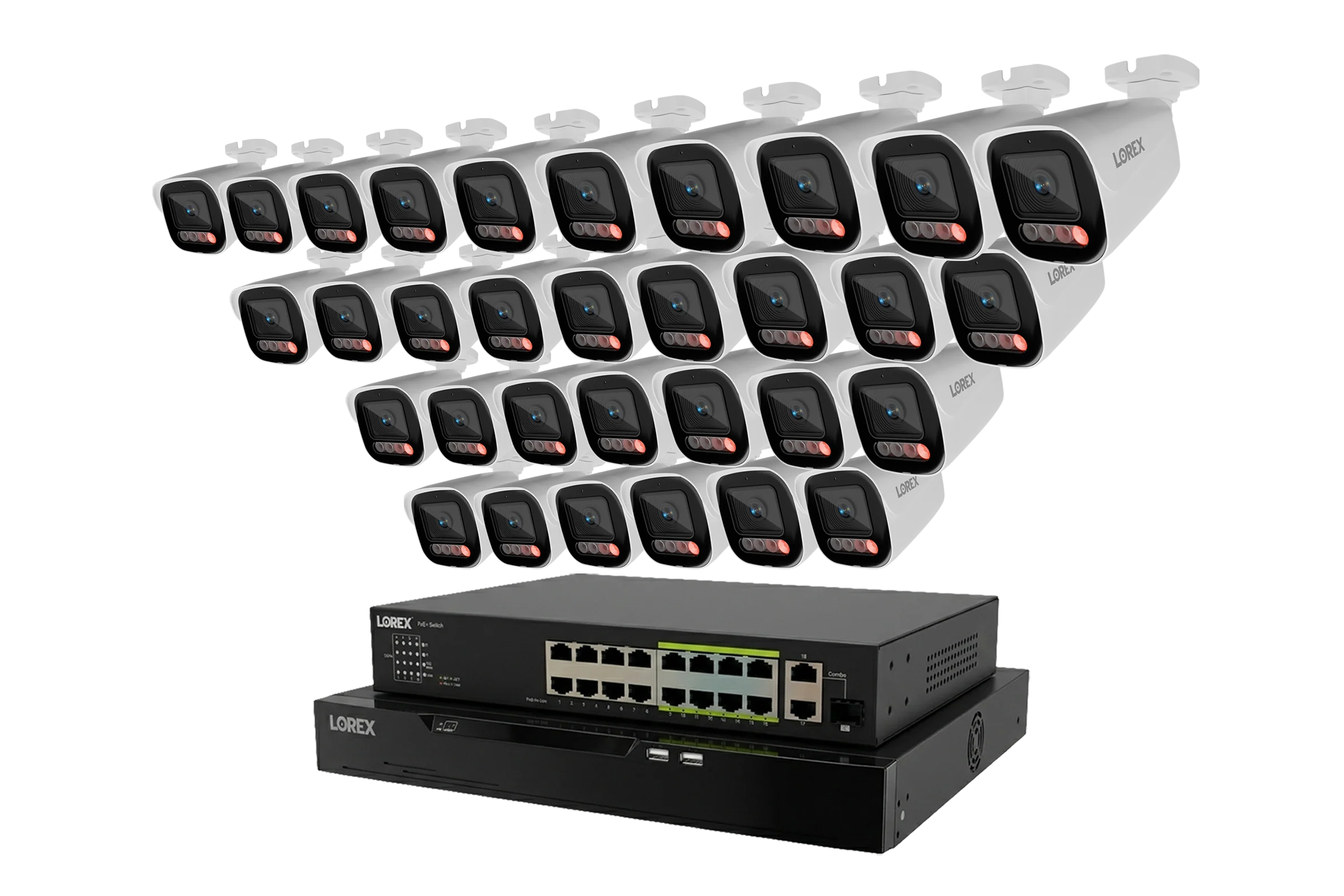 Lorex Connect X Series 4K 32-Channel Wired NVR System with X5 Bullet Security Cameras - 8TB - Image 19