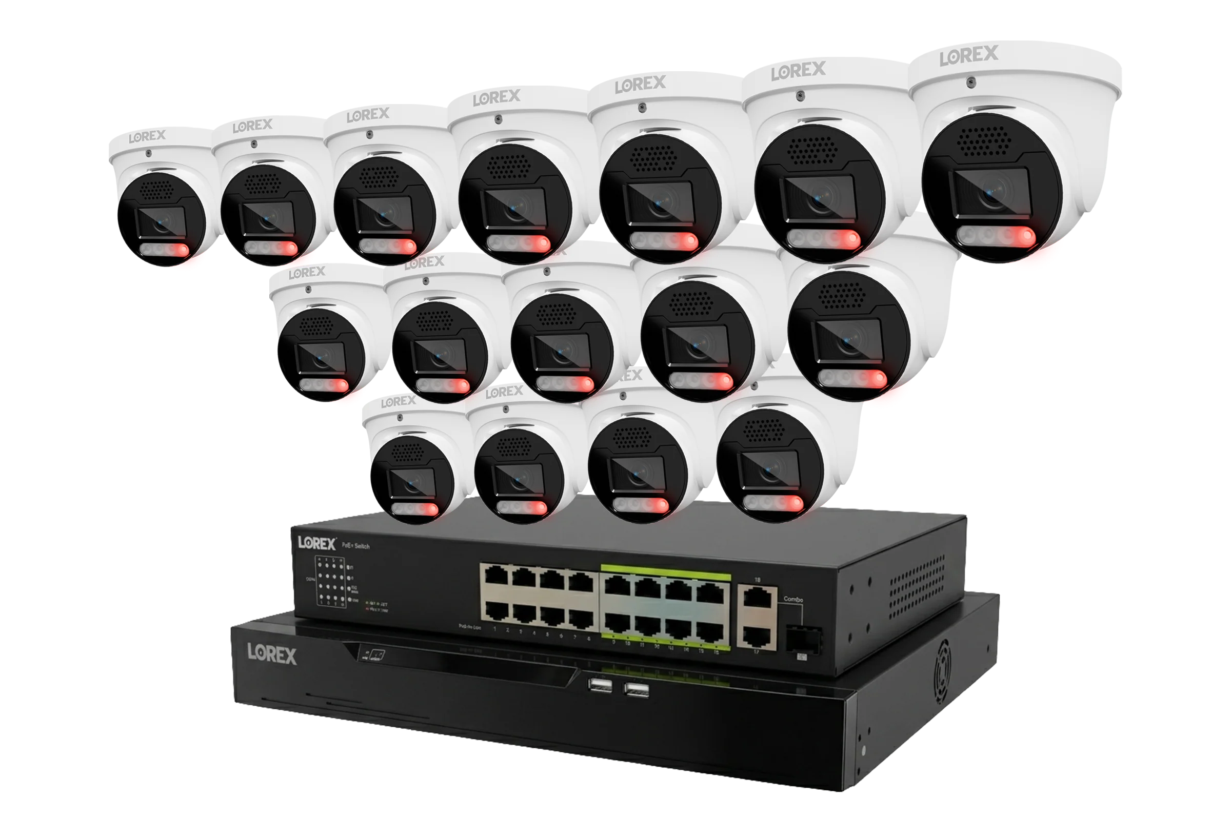 Lorex Connect X Series 4K 32-Channel Wired NVR System with X5 Turret Security Cameras - 8TB - Image 16