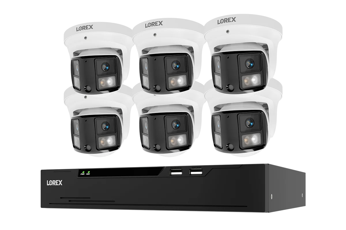 Lorex Connect X Series 4K 8-Channel Wired NVR System with X3 Dual-Lens Turret Camera - 2TB - Image 12