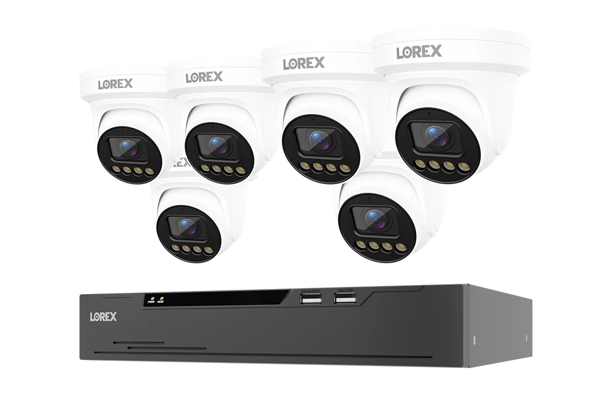 Lorex Connect X Series 4K 8-Channel Wired NVR System with X3 Turret Security Cameras - 2TB - Image 16
