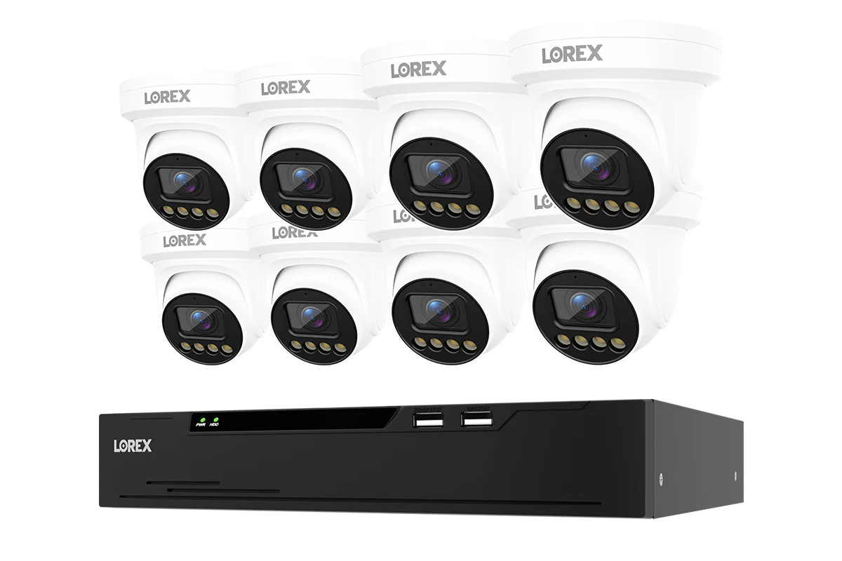 Lorex Connect X Series 4K 8-Channel Wired NVR System with X3 Turret Security Cameras - 2TB - Image 17