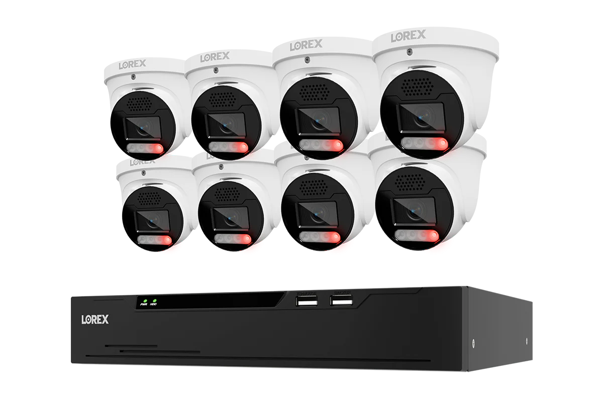 Lorex Connect X Series 4K 8-Channel Wired NVR System with X5 Turret Security Cameras - 2TB - Image 8