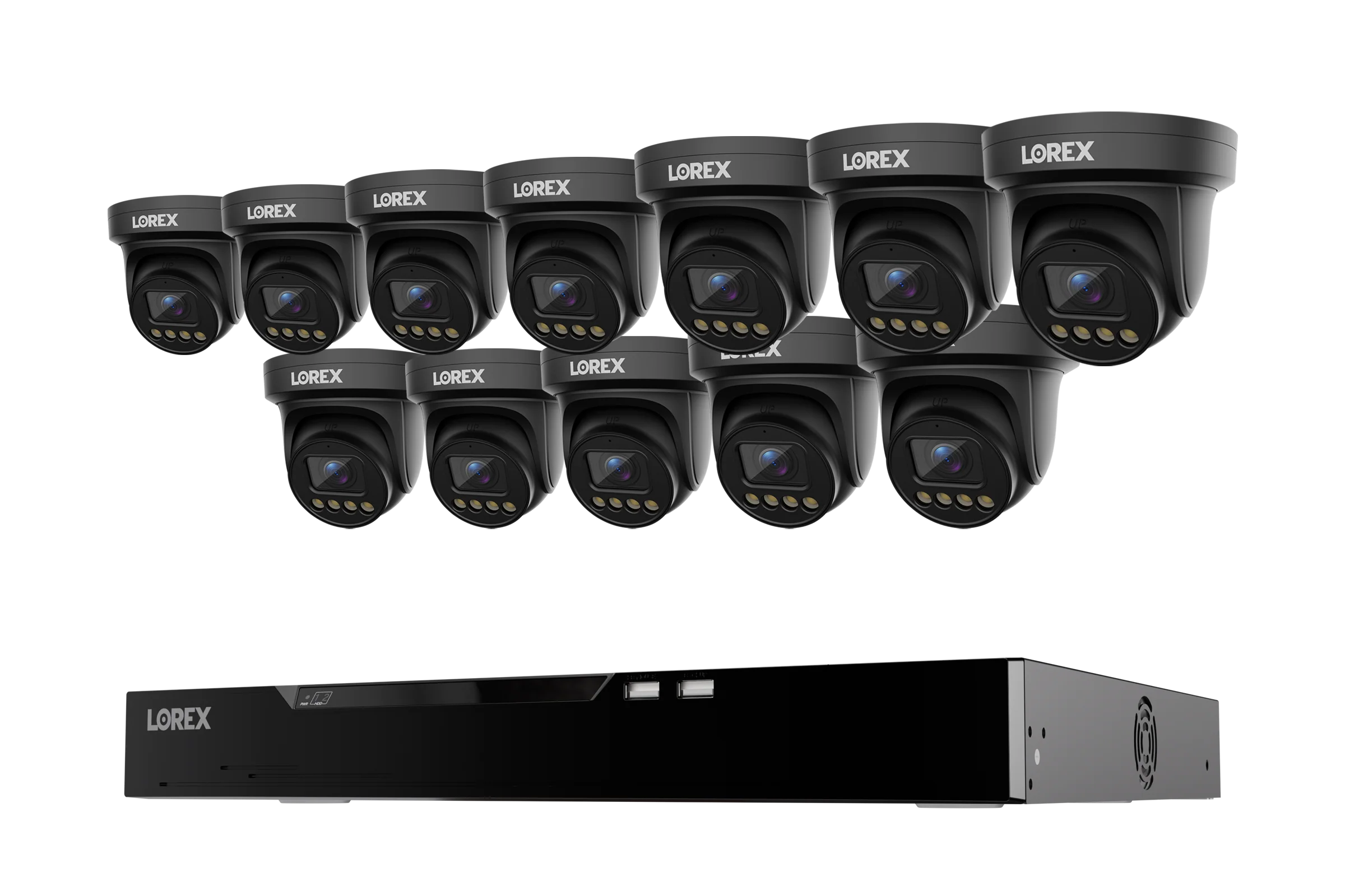 Lorex Connect X Series 4K 16-Channel Wired NVR System with X3 Turret Security Cameras - 4TB - Image 11