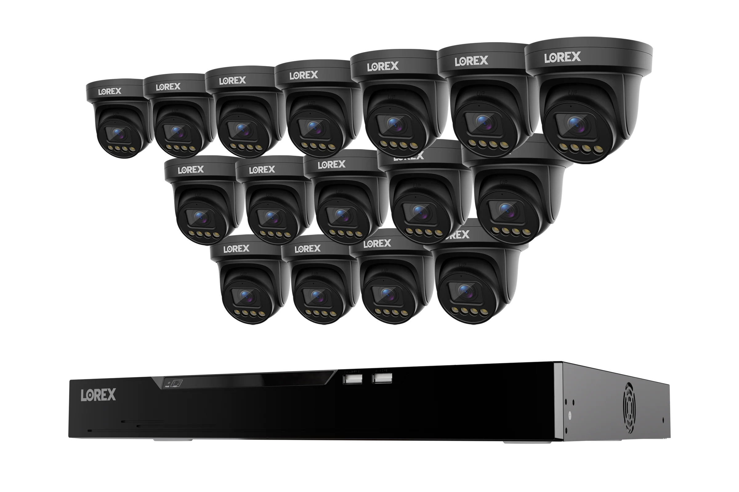 Lorex Connect X Series 4K 16-Channel Wired NVR System with X3 Turret Security Cameras - 4TB - Image 12