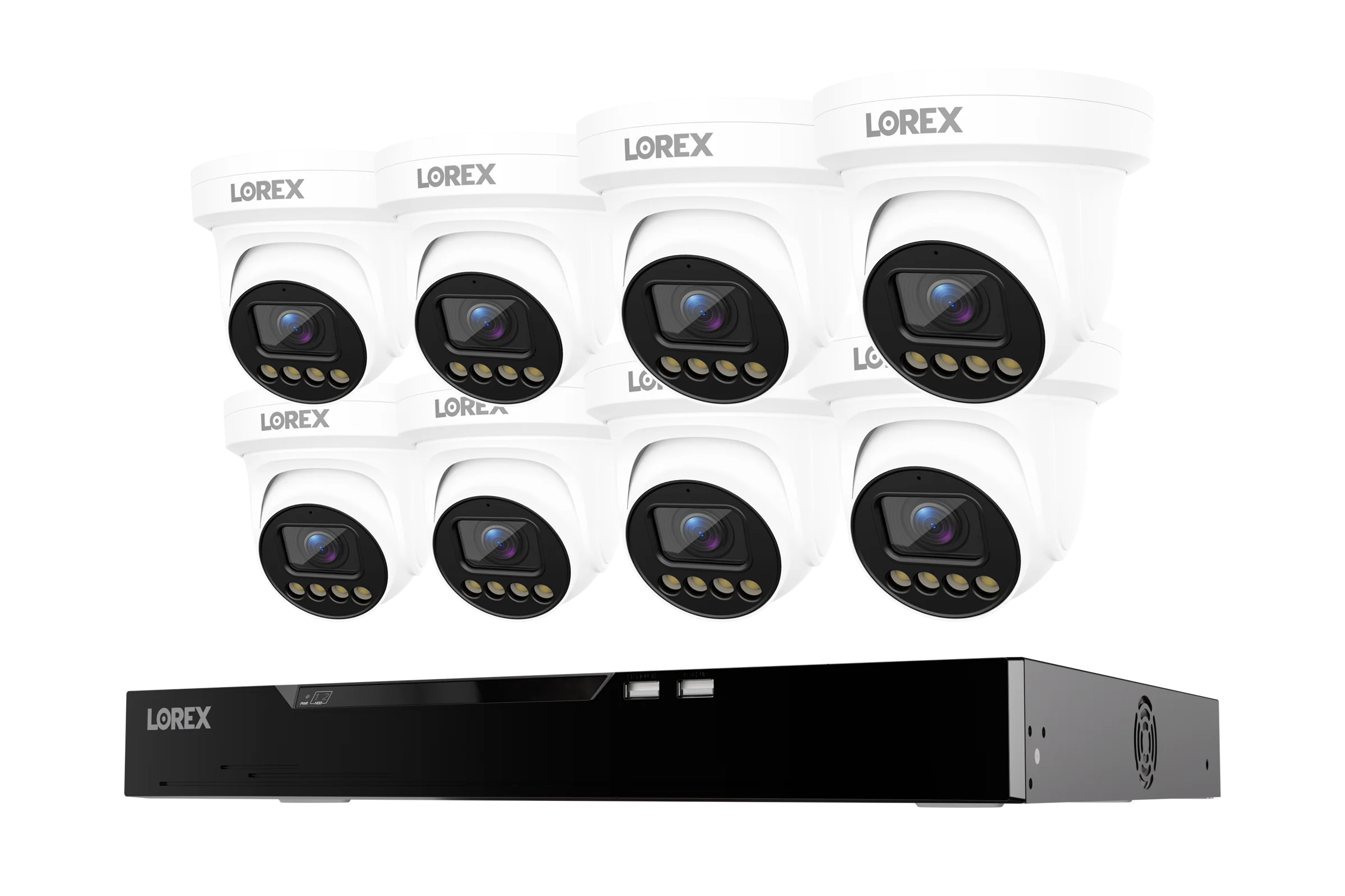 Lorex Connect X Series 4K 16-Channel Wired NVR System with X3 Turret Security Cameras - 4TB - Image 14