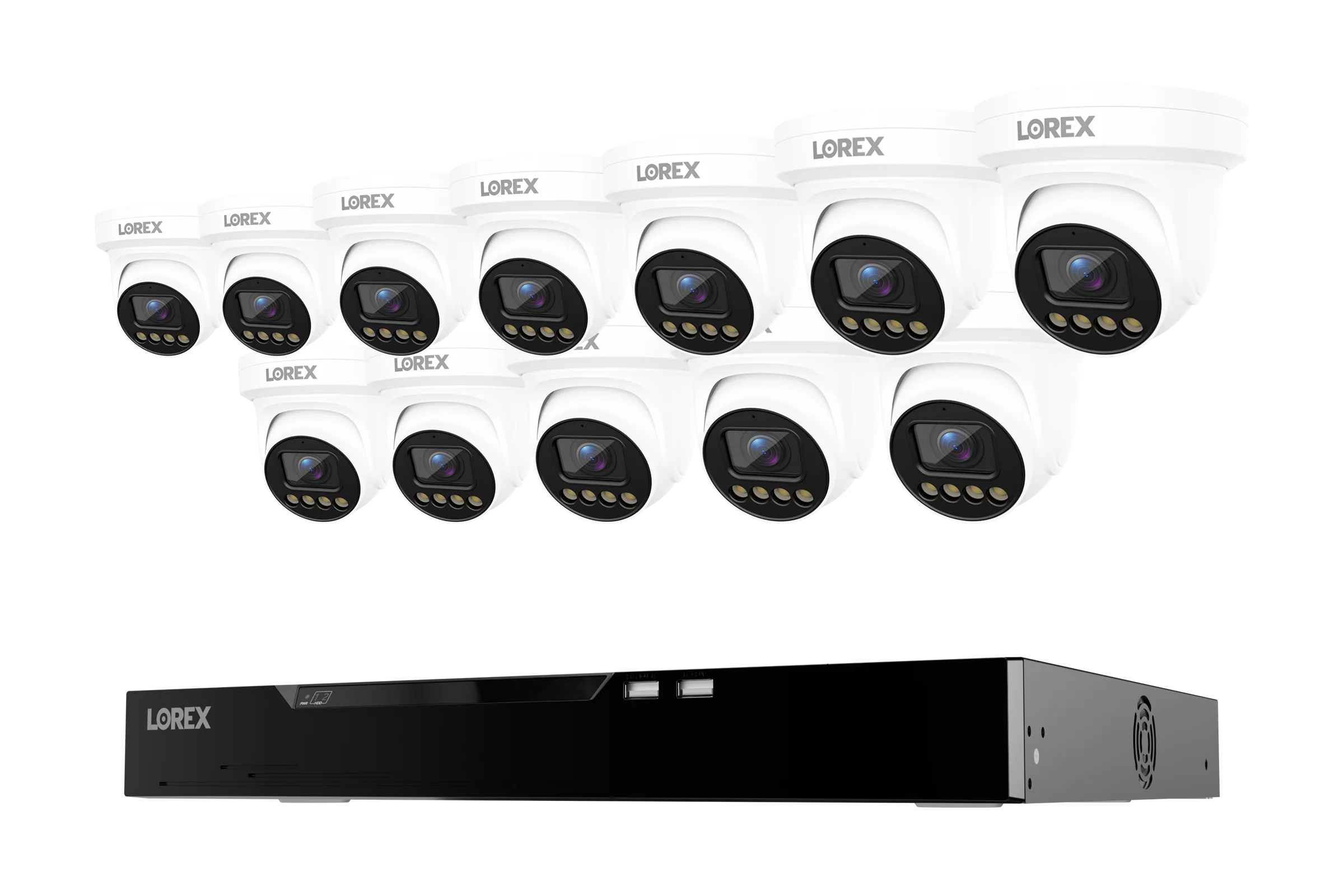 Lorex Connect X Series 4K 16-Channel Wired NVR System with X3 Turret Security Cameras - 4TB - Image 15