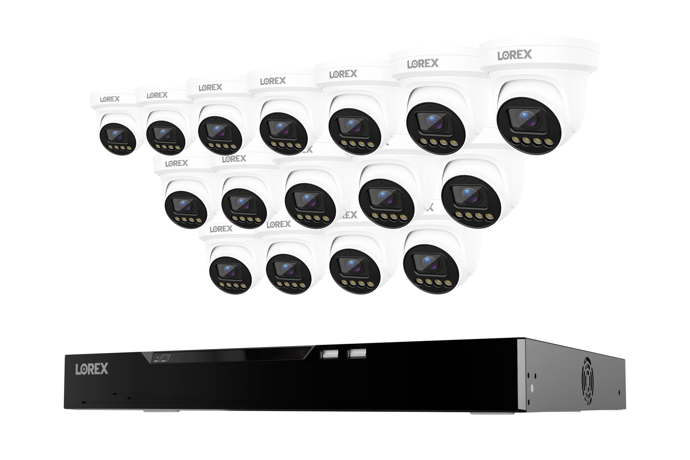 Lorex Connect X Series 4K 16-Channel Wired NVR System with X3 Turret Security Cameras - 4TB - Image 16