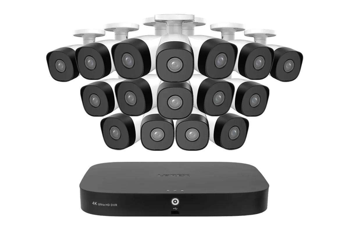 Lorex Classic Fusion Series 4K 20-Channel (16 Wired + 4 Fusion Wi-Fi) 1TB DVR Wired System with 1080p Analog Bullet Security Cameras - Image 7