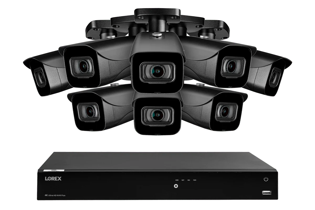 Lorex Fusion 4K (16 Camera Capable) 3TB Wired NVR System with IP Bullet Cameras - Amazon