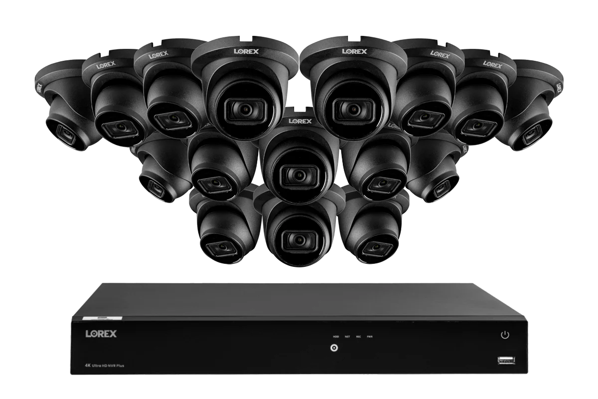 Lorex Fusion Series 4K 16 Camera Capable (Wired or Fusion Wi-Fi) 4TB Wired NVR System with A14 IP Turret Cameras - Image 6