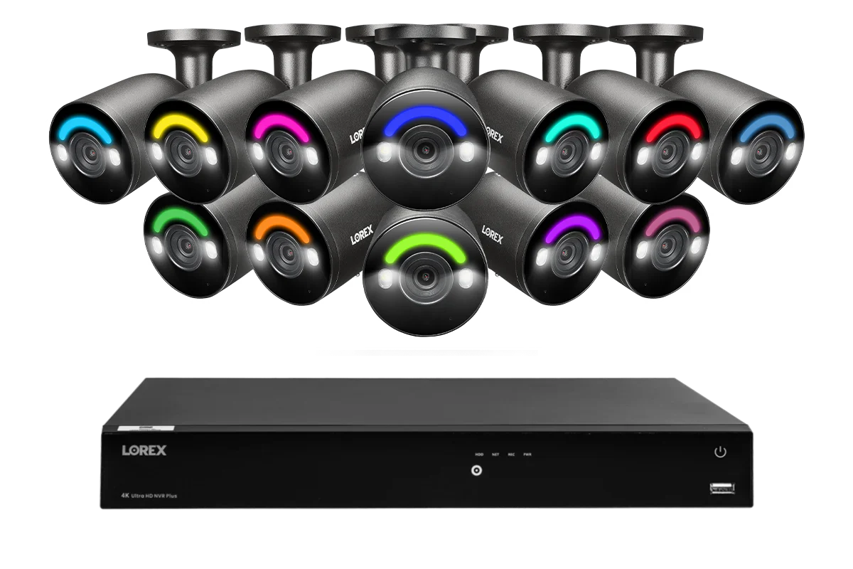 Lorex Fusion Series 4K 16 Camera Capable (Wired or Fusion Wi-Fi) 6TB Wired NVR System with H12 Wired 4K IP Bullet Cameras - Image 5