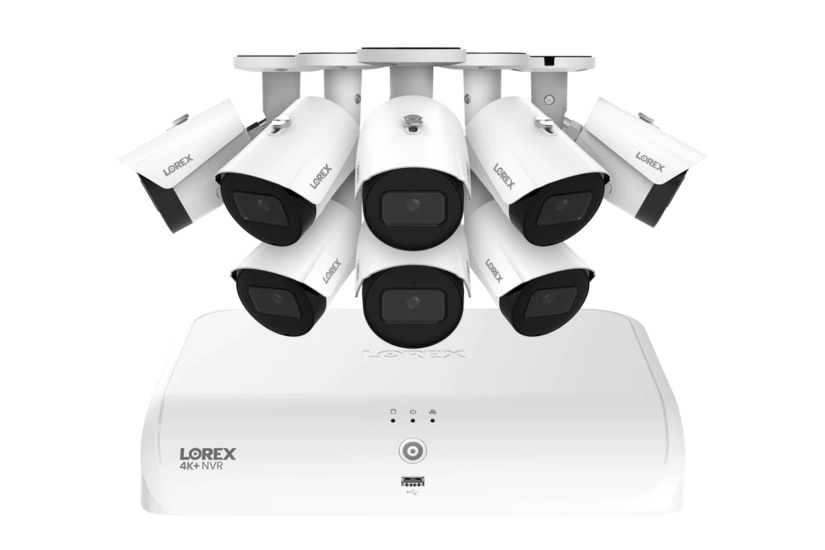 Lorex Fusion Series 4K+ 16 Channel (8 Wired + 8 Fusion Wi-Fi) 2TB Wired System with A14 Wired 4K IP Bullet Cameras - Image 9