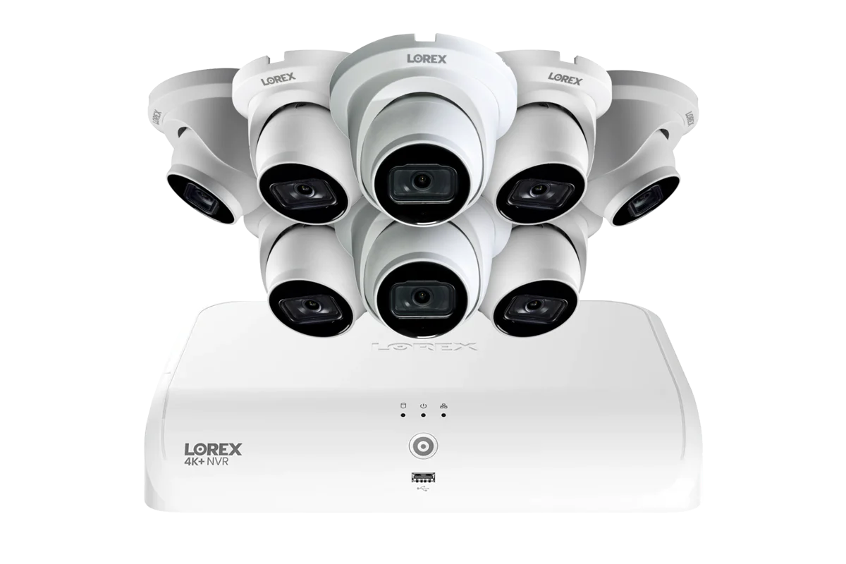 Lorex Fusion Series 4K+ 16 Channel (8 Wired + 8 Fusion Wi-Fi) 2TB Wired System with A14 Wired 4K IP Turret Cameras - Image 7