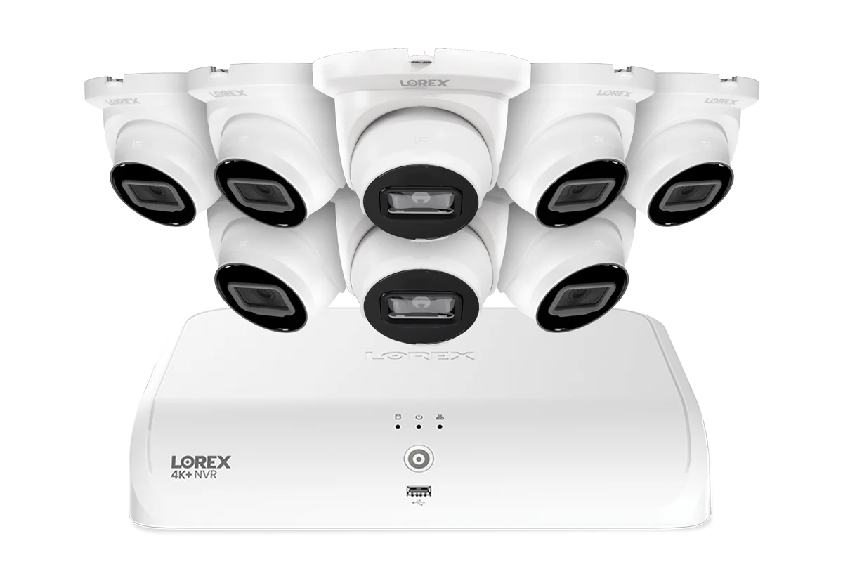 Lorex Fusion Series 4K+ 16 Channel (8 Wired + 8 Fusion Wi-Fi) 2TB Wired System with Eight A4 Wired 2K IP Turret Cameras - Image 5