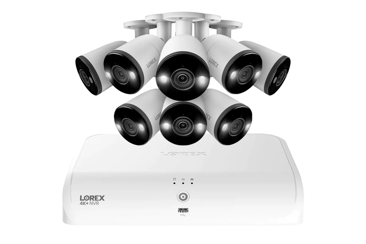 Lorex Fusion Series 4K+ 16 Channel (8 Wired + 8 Fusion Wi-Fi) 2TB Wired System with H13 Wired 4K IP Bullet Cameras - Image 6