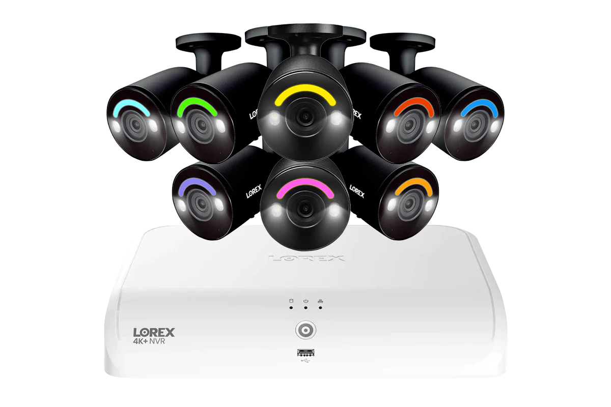 Lorex Fusion Series 4K+ 16 Channel (8 Wired + 8 Fusion Wi-Fi) 2TB Wired System with H14 Wired 4K IP Bullet Cameras - Image 6