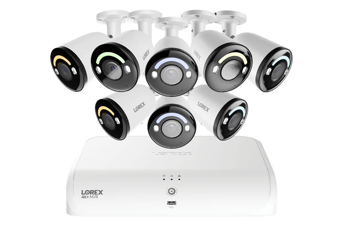 Lorex Classic 4K+ 12MP 16 Channel 2TB Wired NVR System with Smart Security Lighting Bullet IP Cameras - Image 7