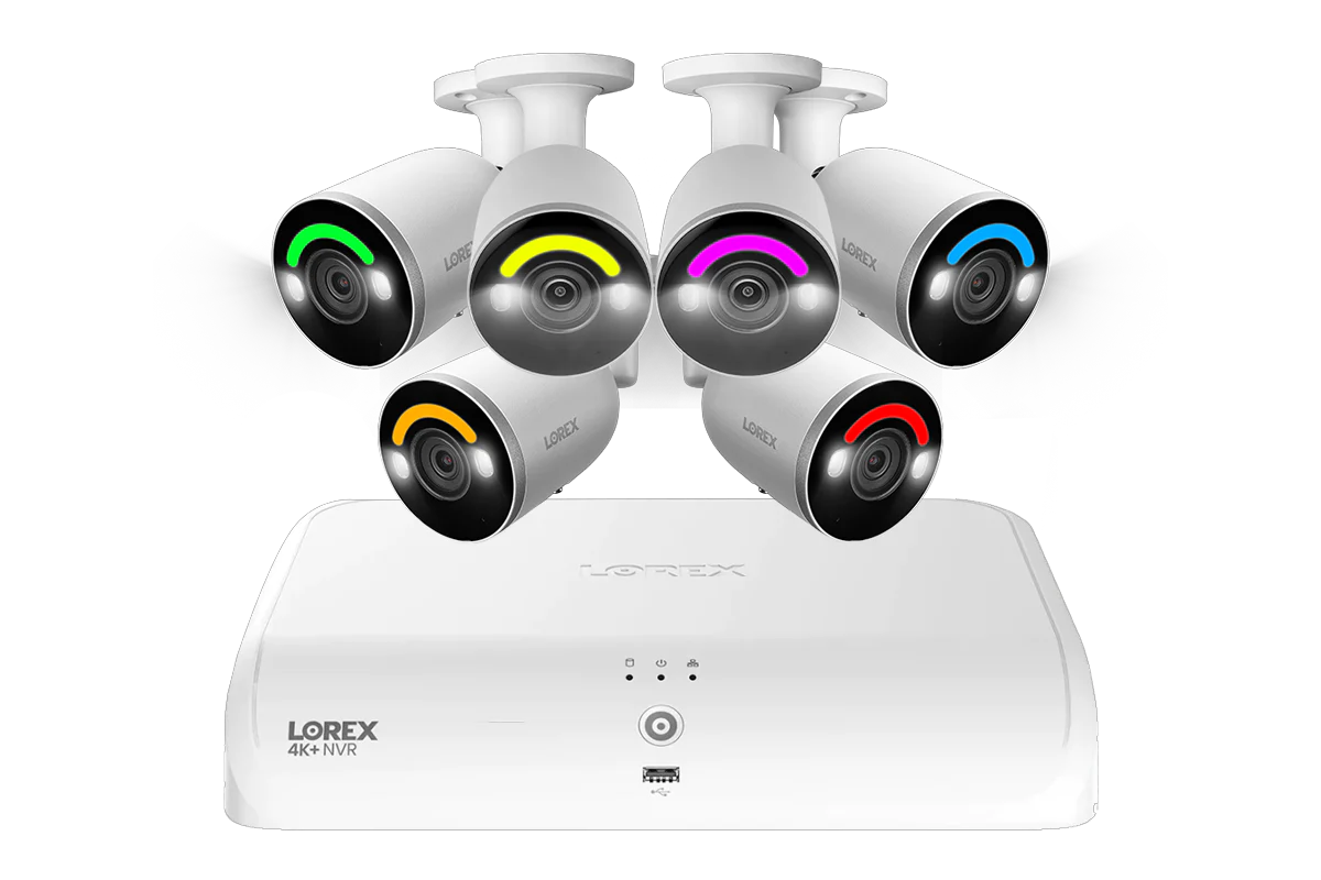 Lorex 4K Fusion 2TB Wired NVR System with 4K IP Bullet Smart Security Lighting Cameras - Image 5