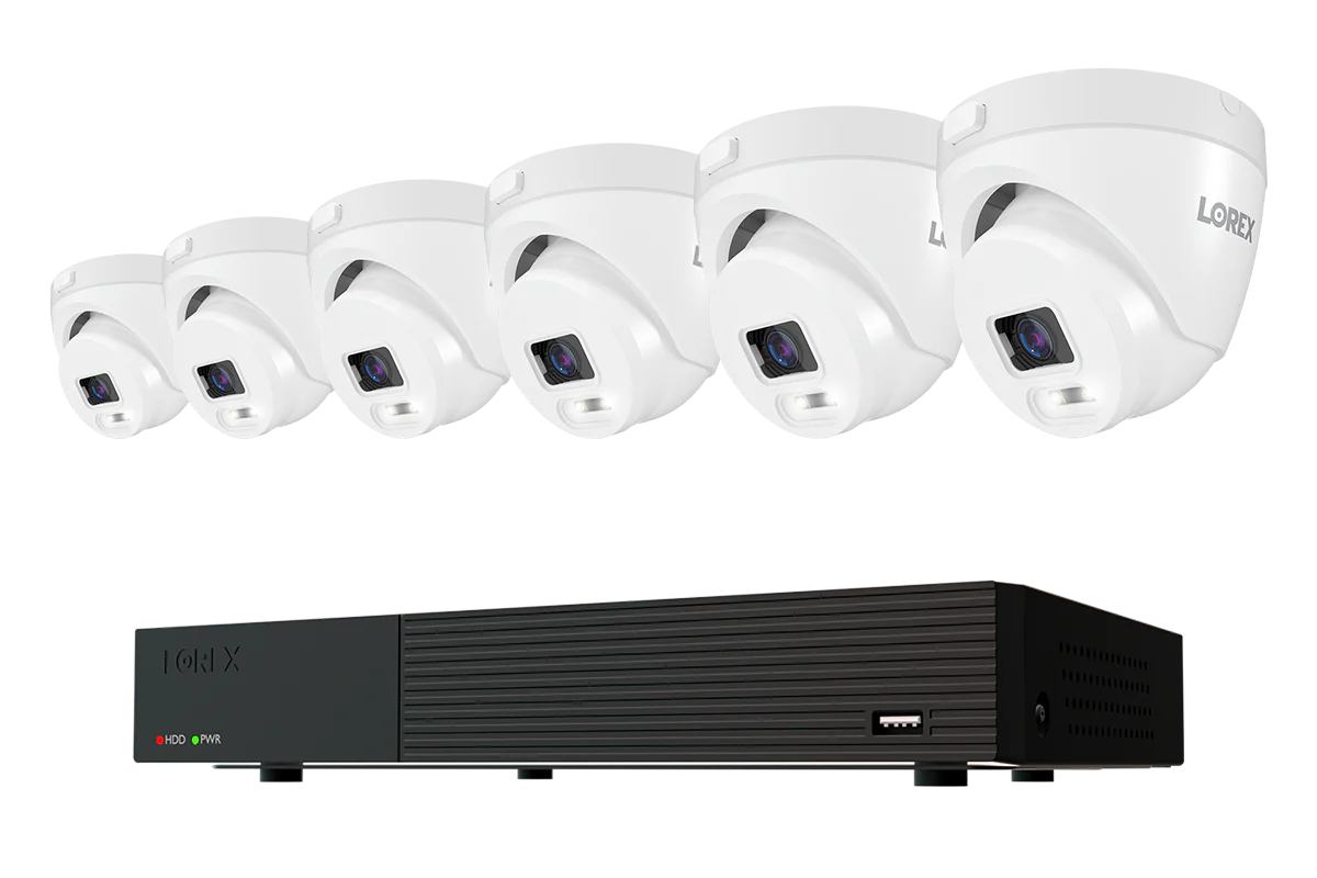 Lorex Connect T Series 4K 8-Channel Wired DVR System with T5 Turret Security Cameras - 1TB - Image 10