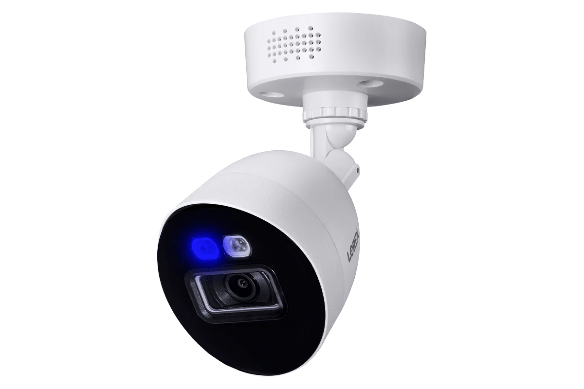 Lorex Fusion 4K 12-Camera Capable (8 Wired + 4 Fusion Wi-Fi)  2TB Wired DVR System with 4 Smart Deterrence Cameras, 2K Indoor Wi-Fi Camera, 2K Wired Video Doorbell and Wi-Fi Chimebox - Image 4