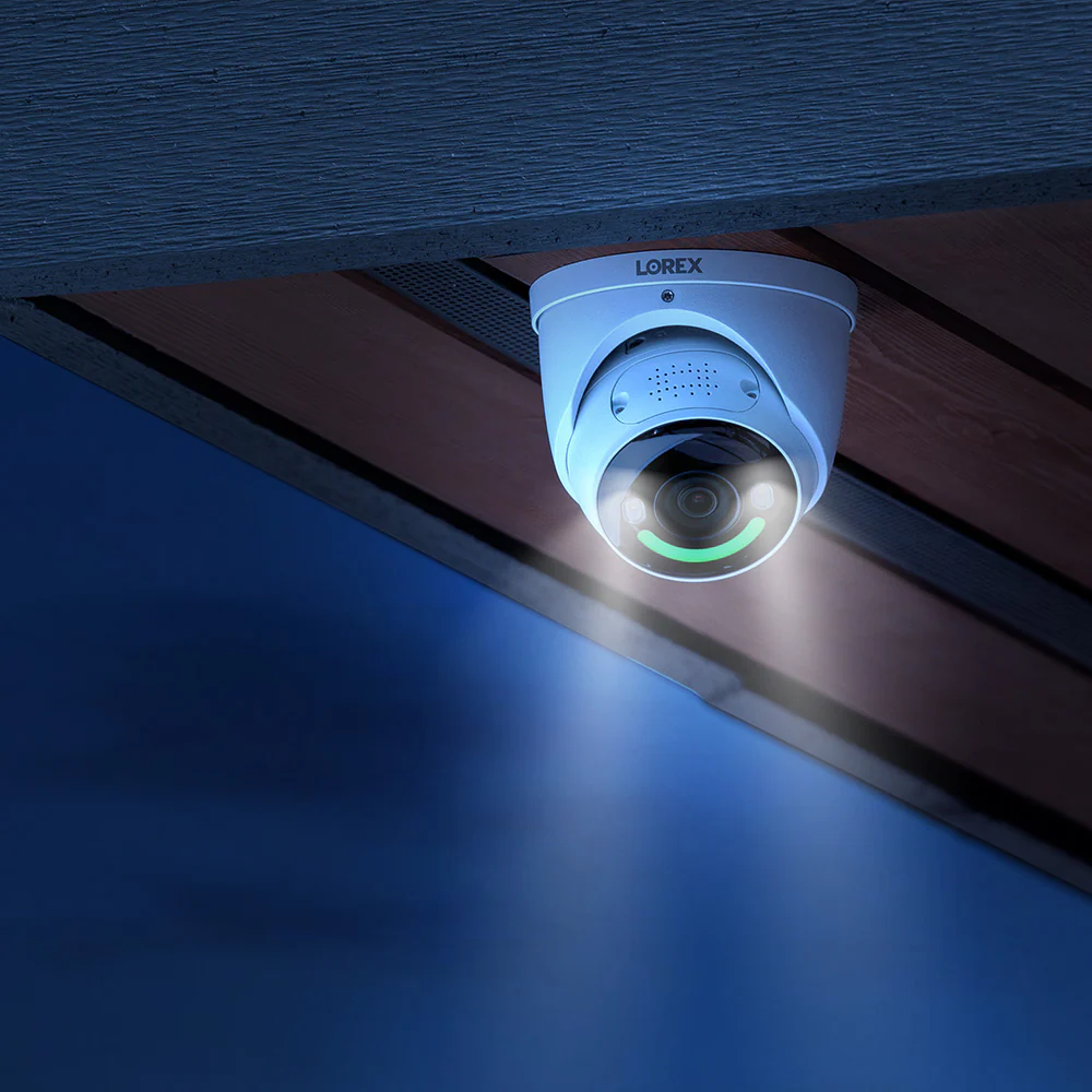 Lorex 4K+ Fusion Wired NVR System with 4 Bullet and 4 Dome IP Cameras Featuring 12MP Ultra HD and Smart Security Lighting - Image 2