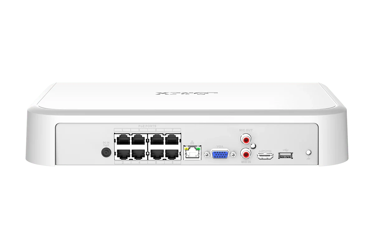 Lorex 4K Ultra HD 16 Camera Capable (8 Wired + 8 Fusion Wi-Fi) 2TB Wired NVR System with 4 IP Smart Security Lighting Cameras - Image 3