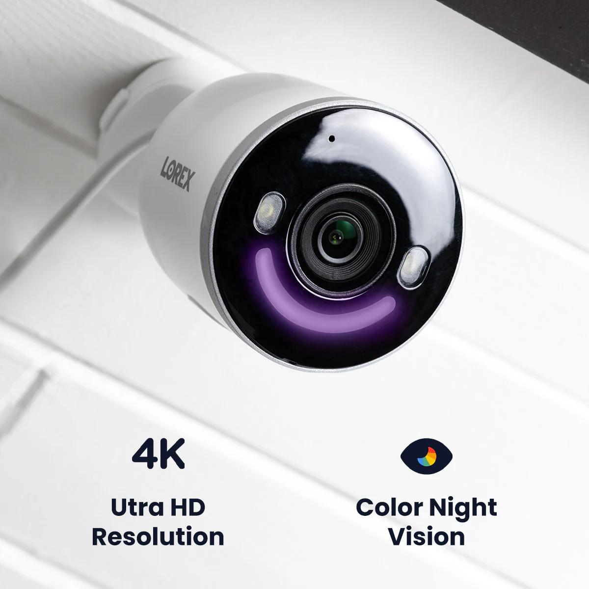 Lorex 2K Floodlight Wi-Fi Camera with 4K Spotlight Wi-Fi 6 Security Camera - Image 4