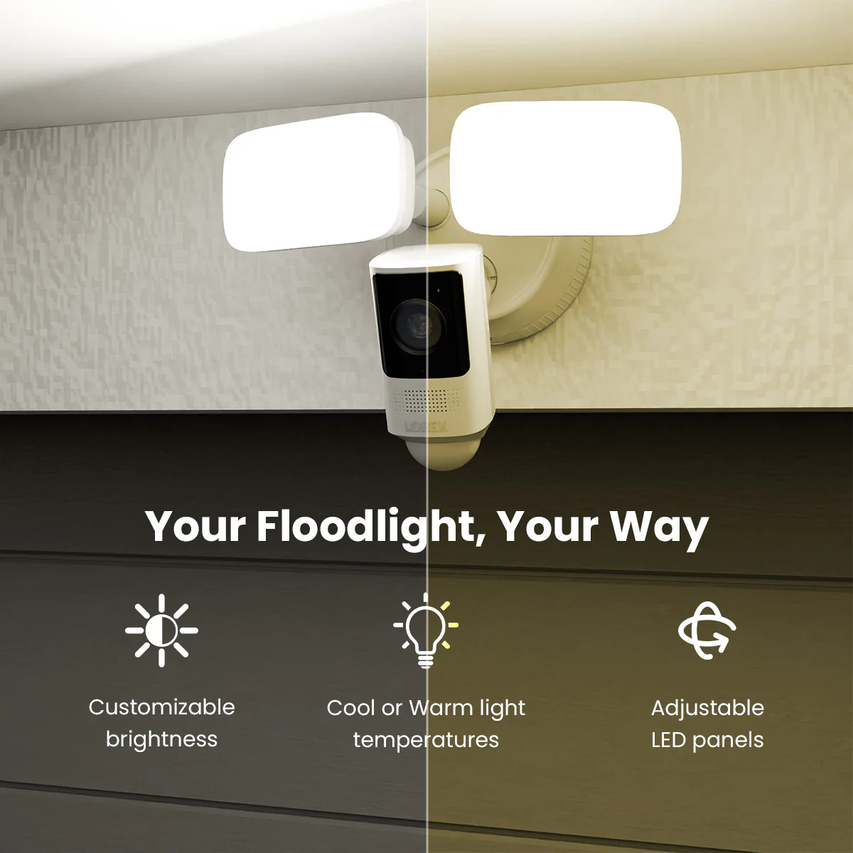 Lorex 2K Floodlight Wi-Fi Camera with 4K Spotlight Wi-Fi 6 Security Camera - Image 5