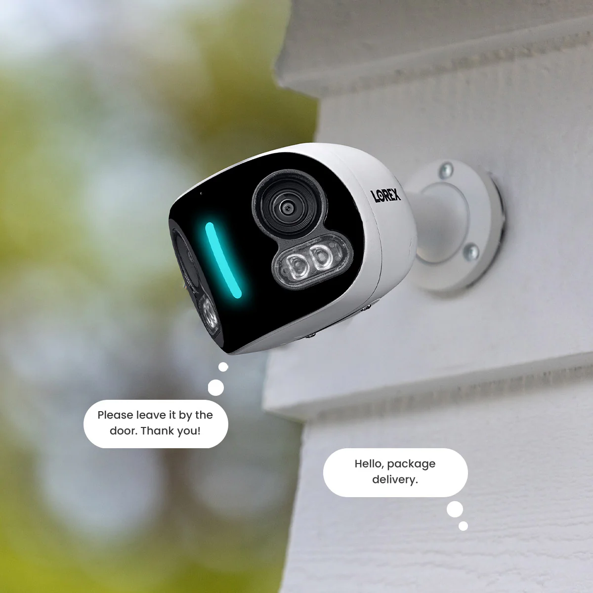 Lorex 4K Dual Lens Wi-Fi Security Camera with Smart Security Lighting - Image 3